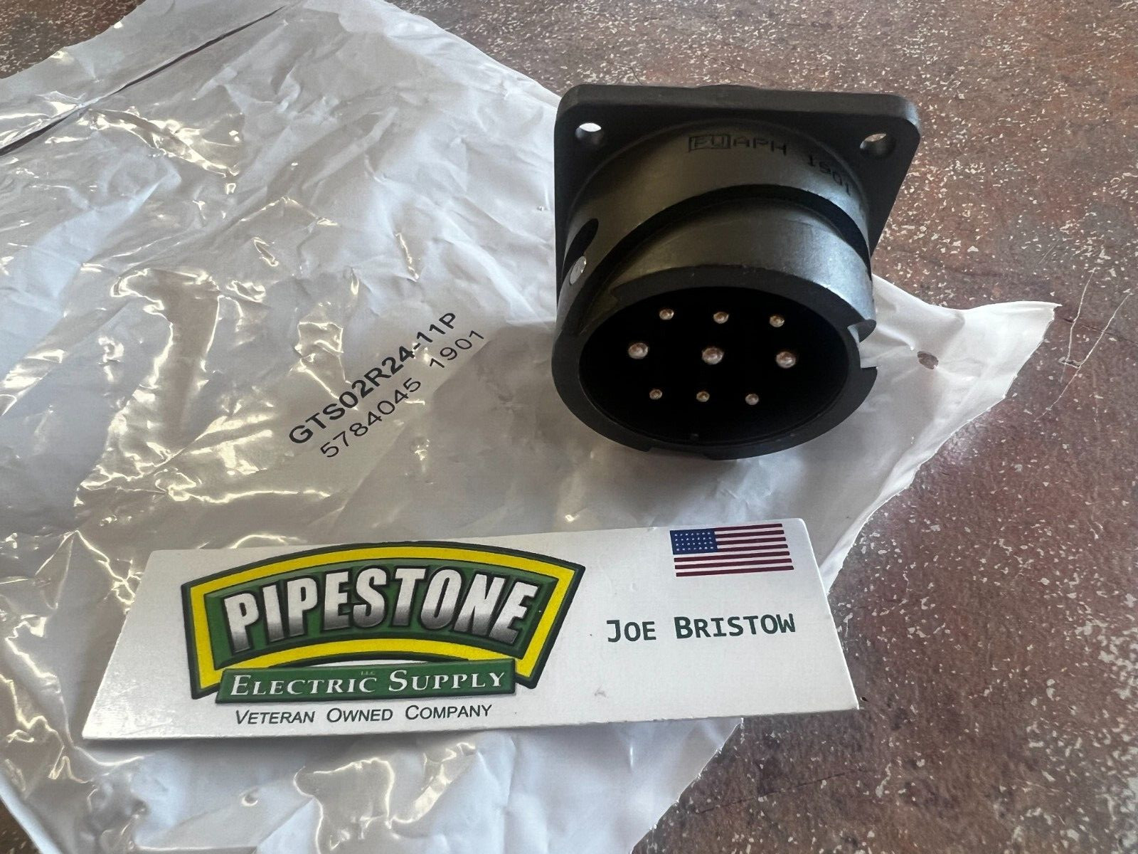 AMPHENOL GTS02R24-11P PN 5784045 1901 NIB