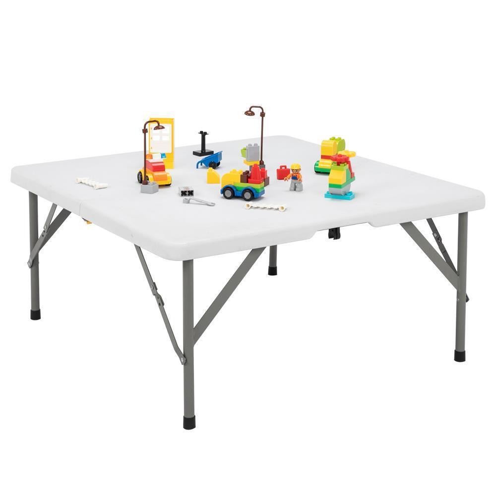 34" Protable Foldable Square Table Camping Hiking Picnic Kitchen Dining Tables