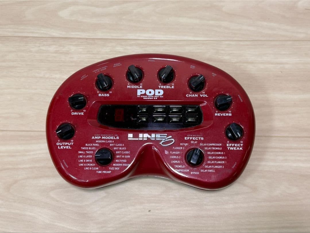 Line 6 POD Version 2.0 Guitar Effects Processor