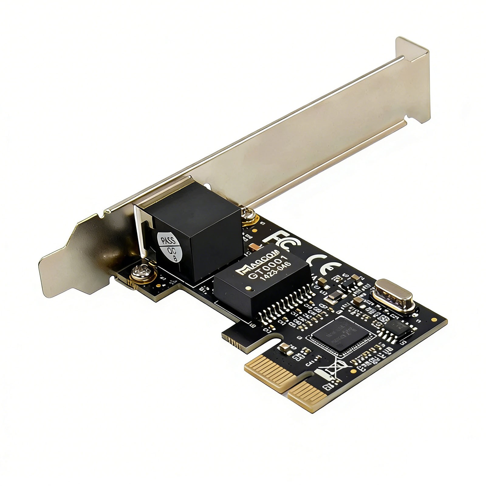 Single Port Gigabit Ethernet PCI-e PCIe x1 Network Interface Card NIC RTL8111C