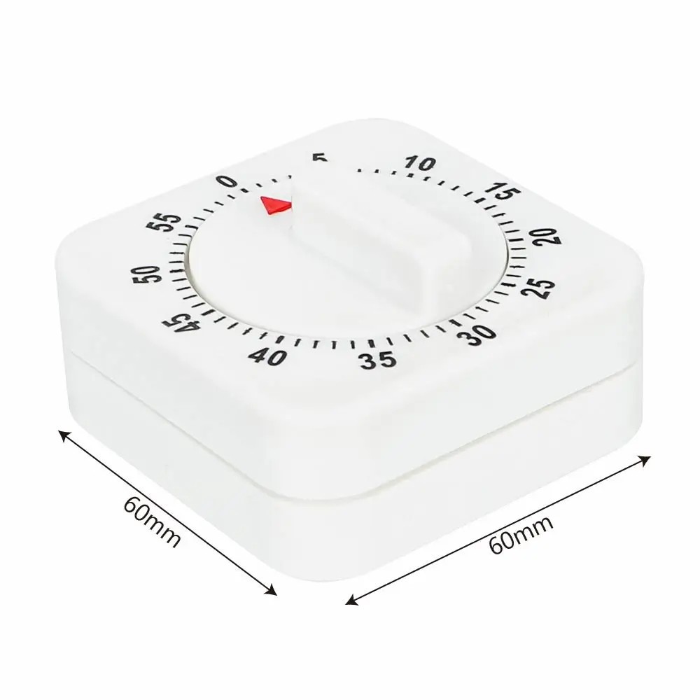 Mechanical Kitchen Timer 60Minute Click Alarm Egg Timer For Cooking Baking Study