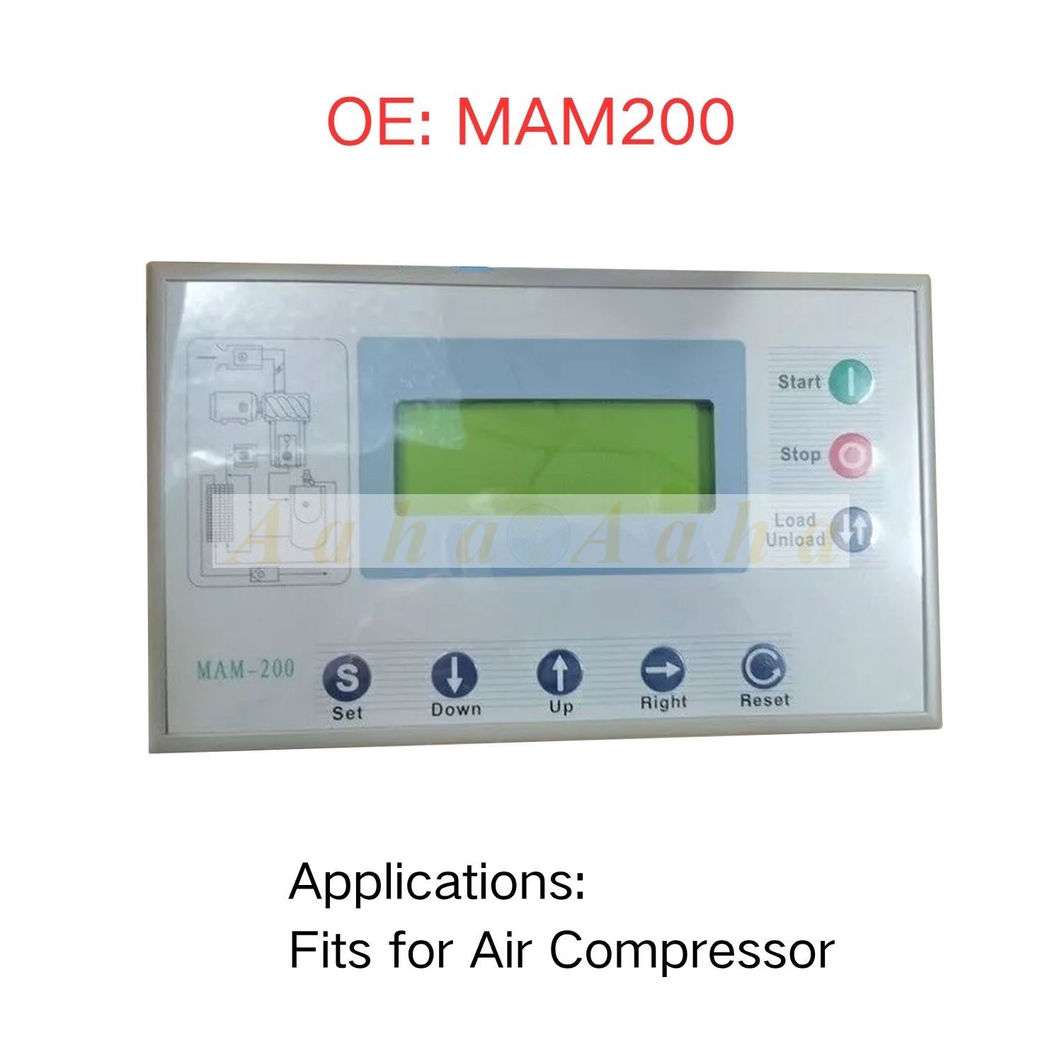 PLC Computer Controller Panel MAM200 MAM-200 fits for Air Compressor