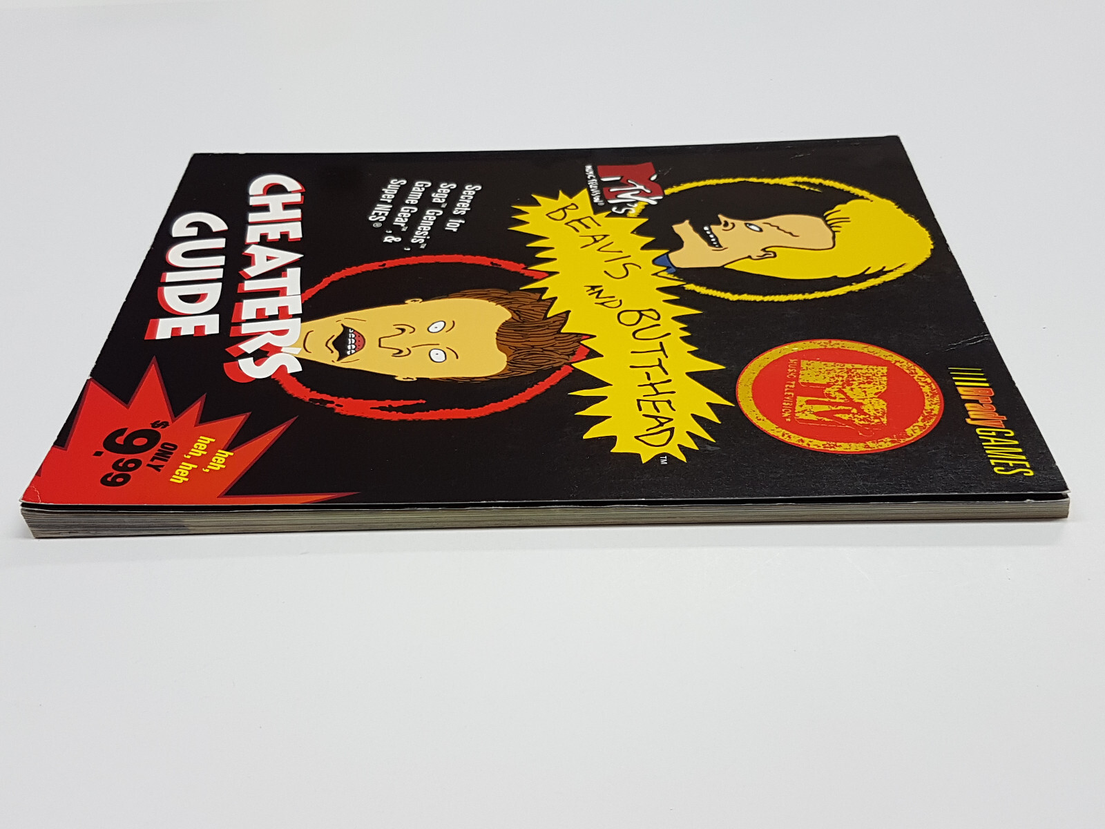 Beavis & Butt-Head MTV's Brady Games Strategy Guide Book
