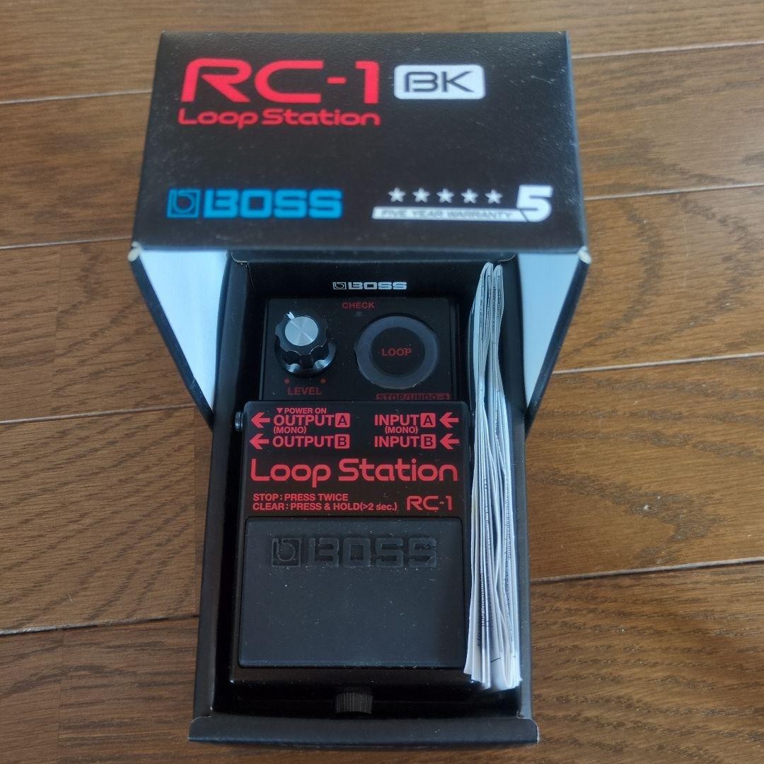BOSS RC-1 BK Loop Station Limited Color Almost Unused