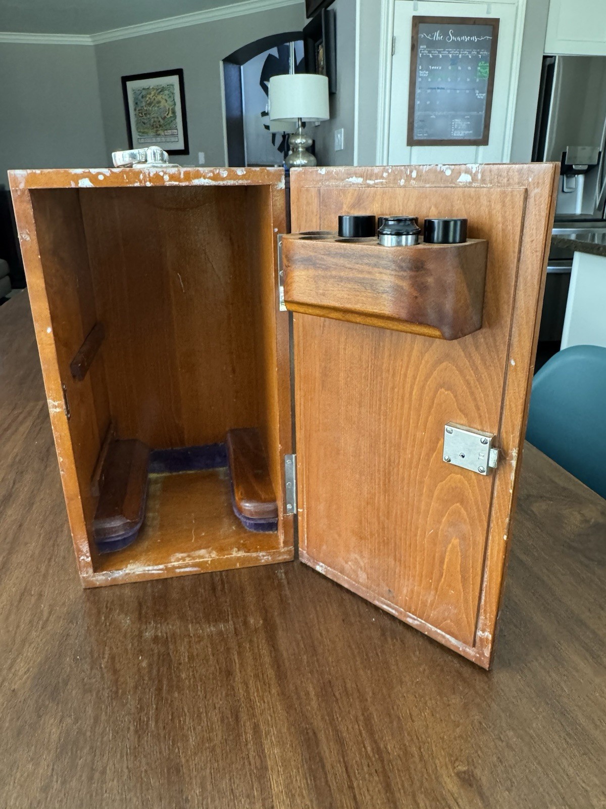 WWII-Era Spencer Microscope – Complete Set w/ Wood Case – Pathologist Use