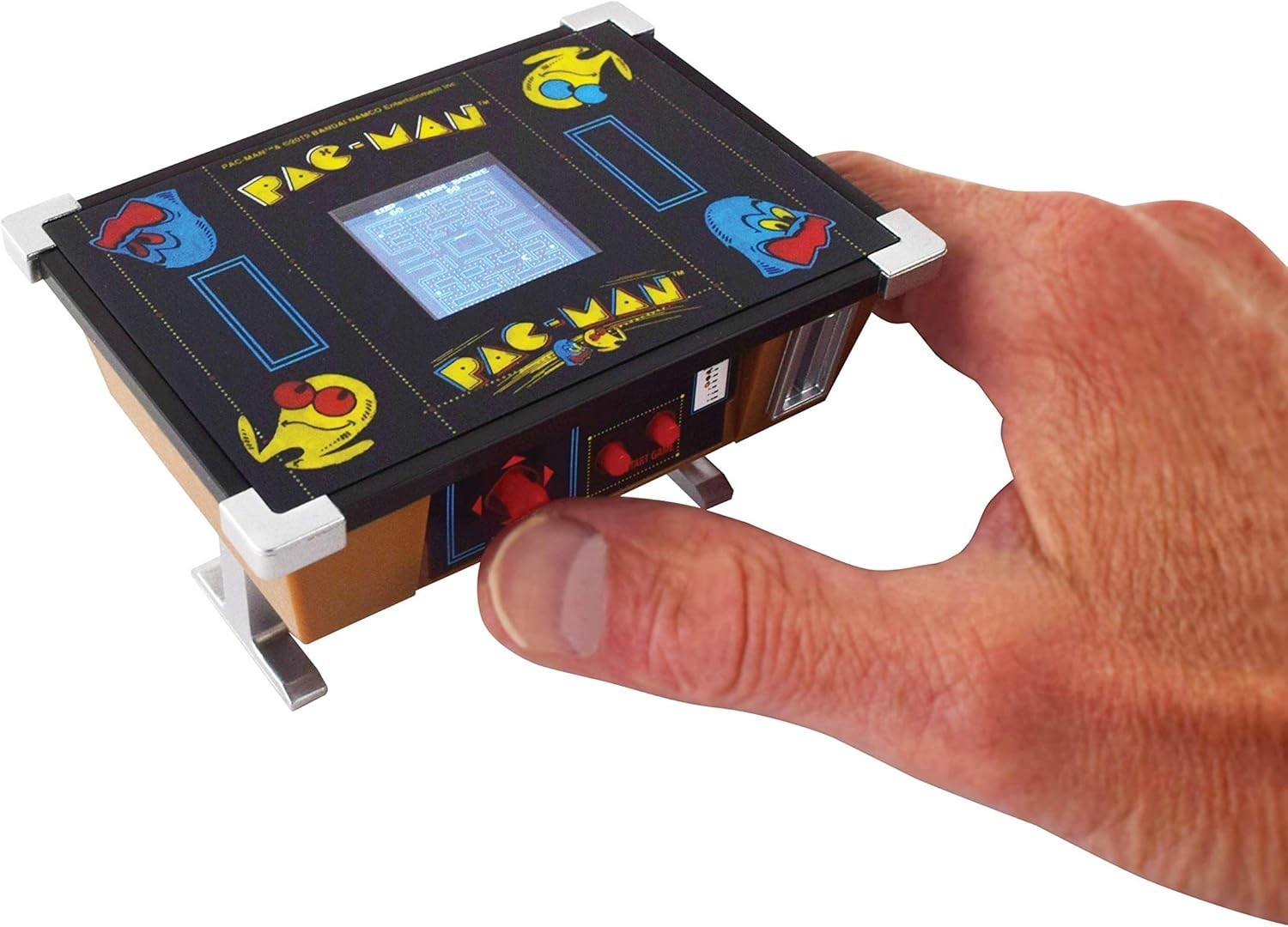 Authentic Pac-Man Tabletop Edition – Nostalgic 1-Inch LED Arcade Experience