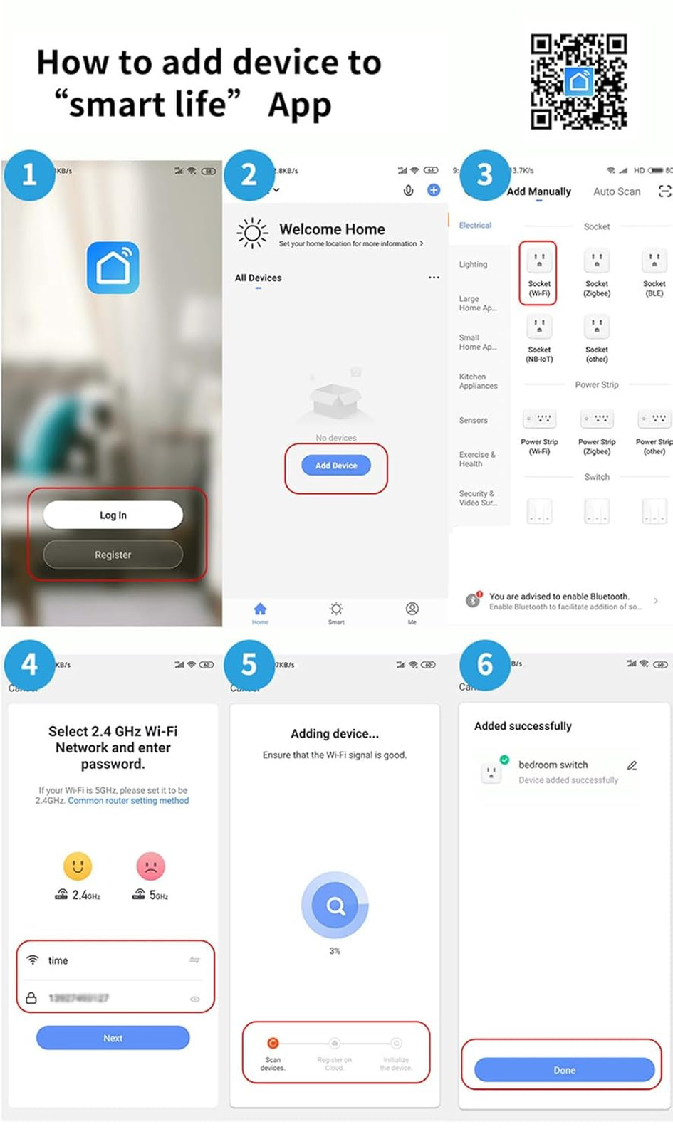 Smart Plug, WiFi Outlet 16A 2200W Compatible with Alexa Google Assistant, Smart
