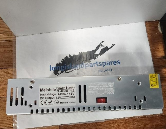 S-600-12 MEISHILE Switching Power Supply AC85-145V BRAND NEW fast shipping