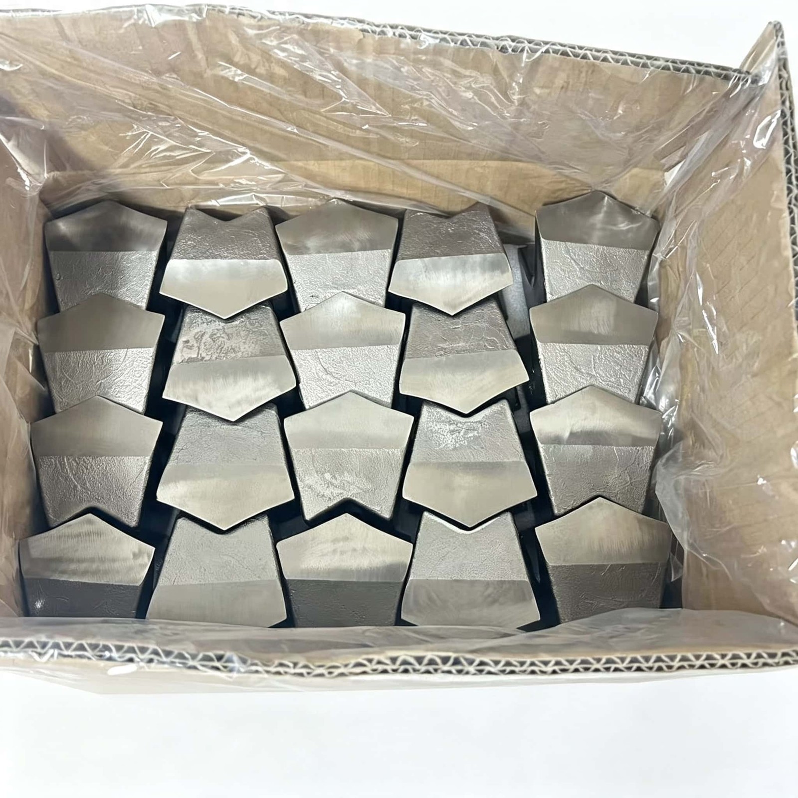 New 20Pcs Forestry Shredder Reversible Blades fit for Fecon VMX FMX36