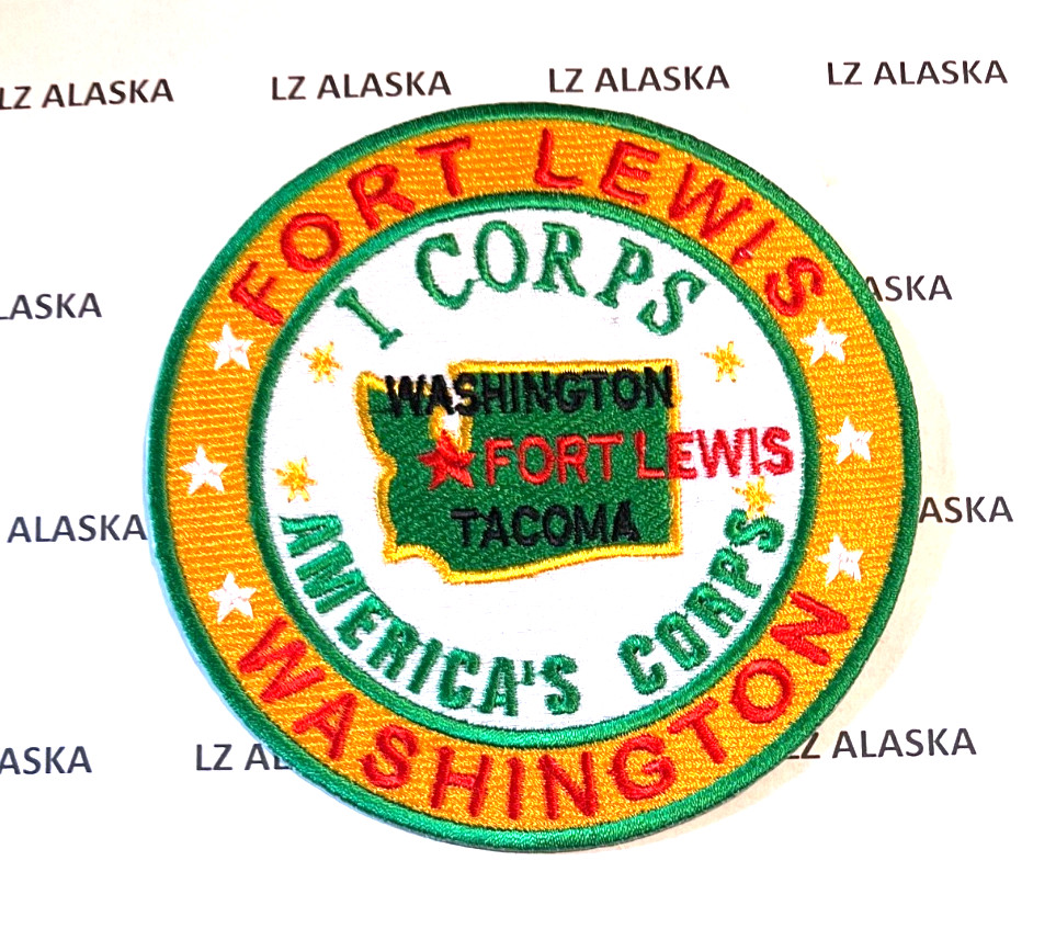 US ARMY FORT LEWIS WASHINGTON I CORPS PATCH (USA6)