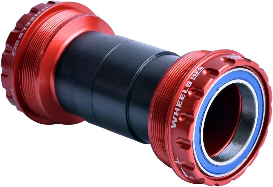 Wheels Manufacturing T47 Outboard Bottom Bracket - Machined Aluminum, ABEC-3