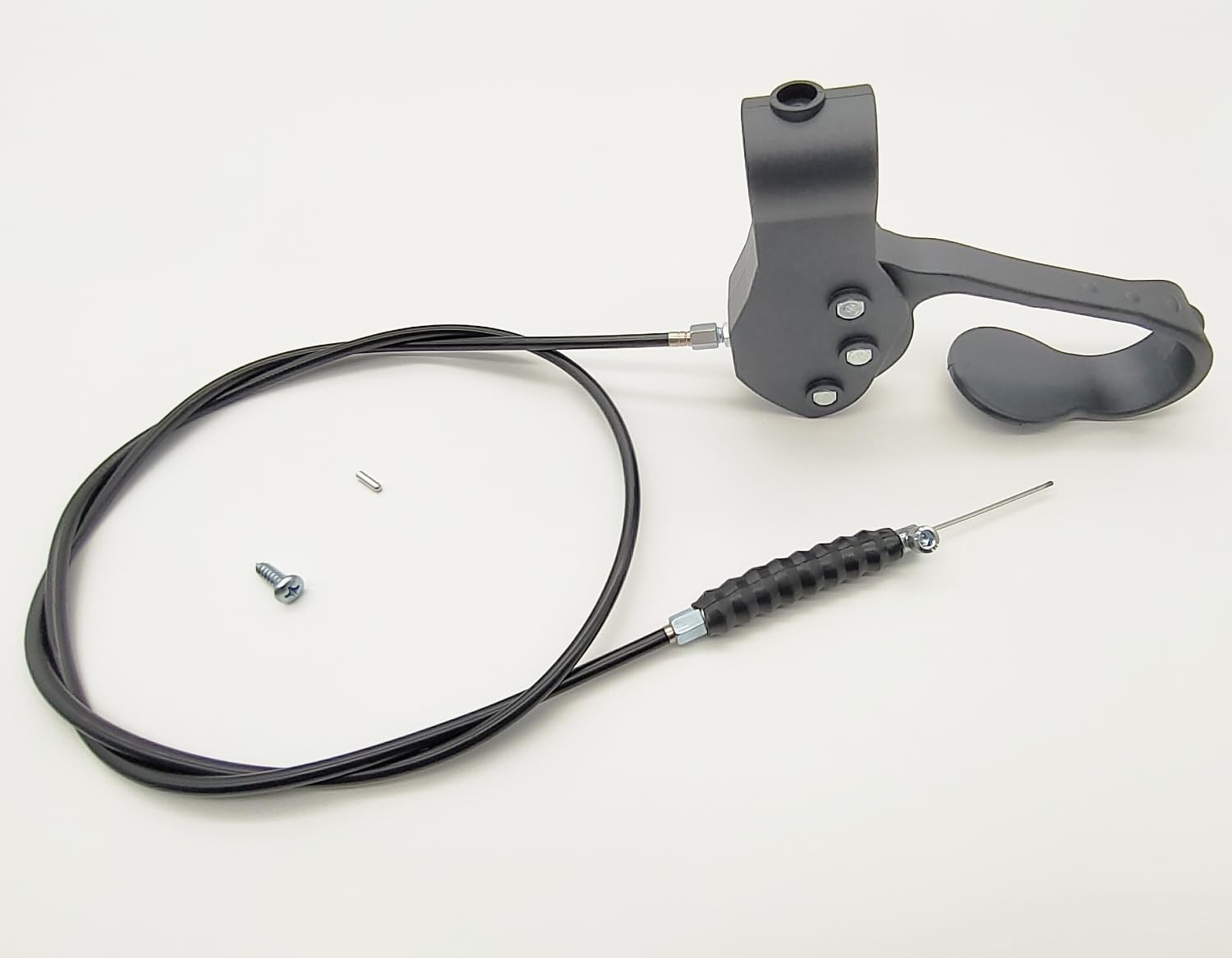 Hugo Rollator Replacement Hand Brake with 38.5" Cable and Adjustable Black