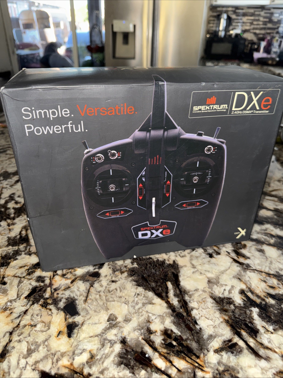 SPEKTRUM DXe 2.4Ghz DSMX Radio System Transmitter SPMR1000 6 Channel