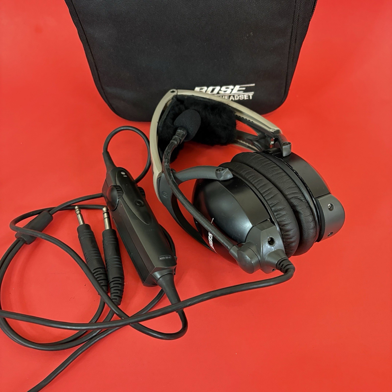 Bose X Aviation A10 Dual GA Plugs Headset AHX-32-01