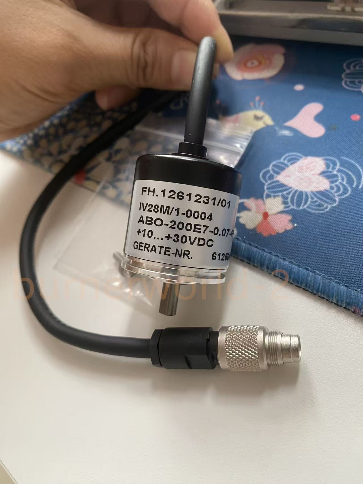 FH.1261231/01 Stahl folding Machine Spare Parts Encoder ABO-200E7-0.07-PP IV28M/