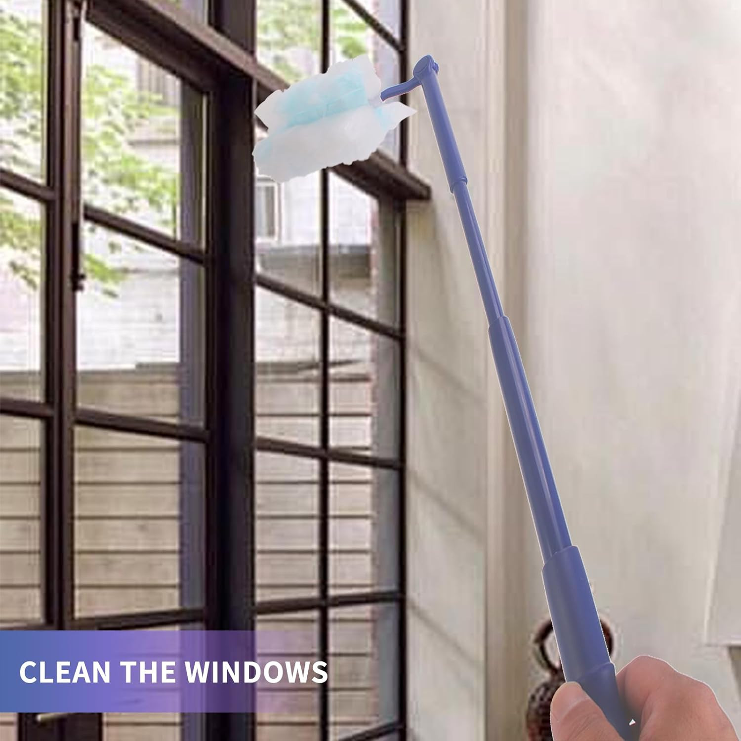 Replacement Duster Handles Compatible with Swiffer Duster Refill, Extended Handl