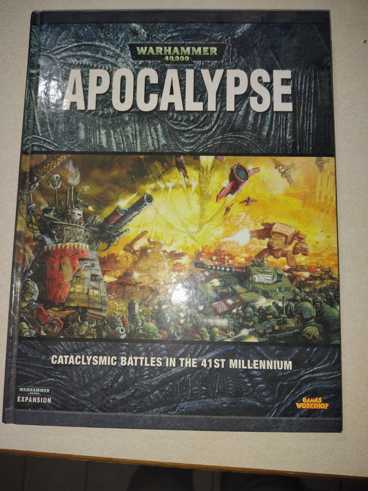 WARHAMMER 40K Apocalypse Expansion Oversized Hardcover Book Games Workshop