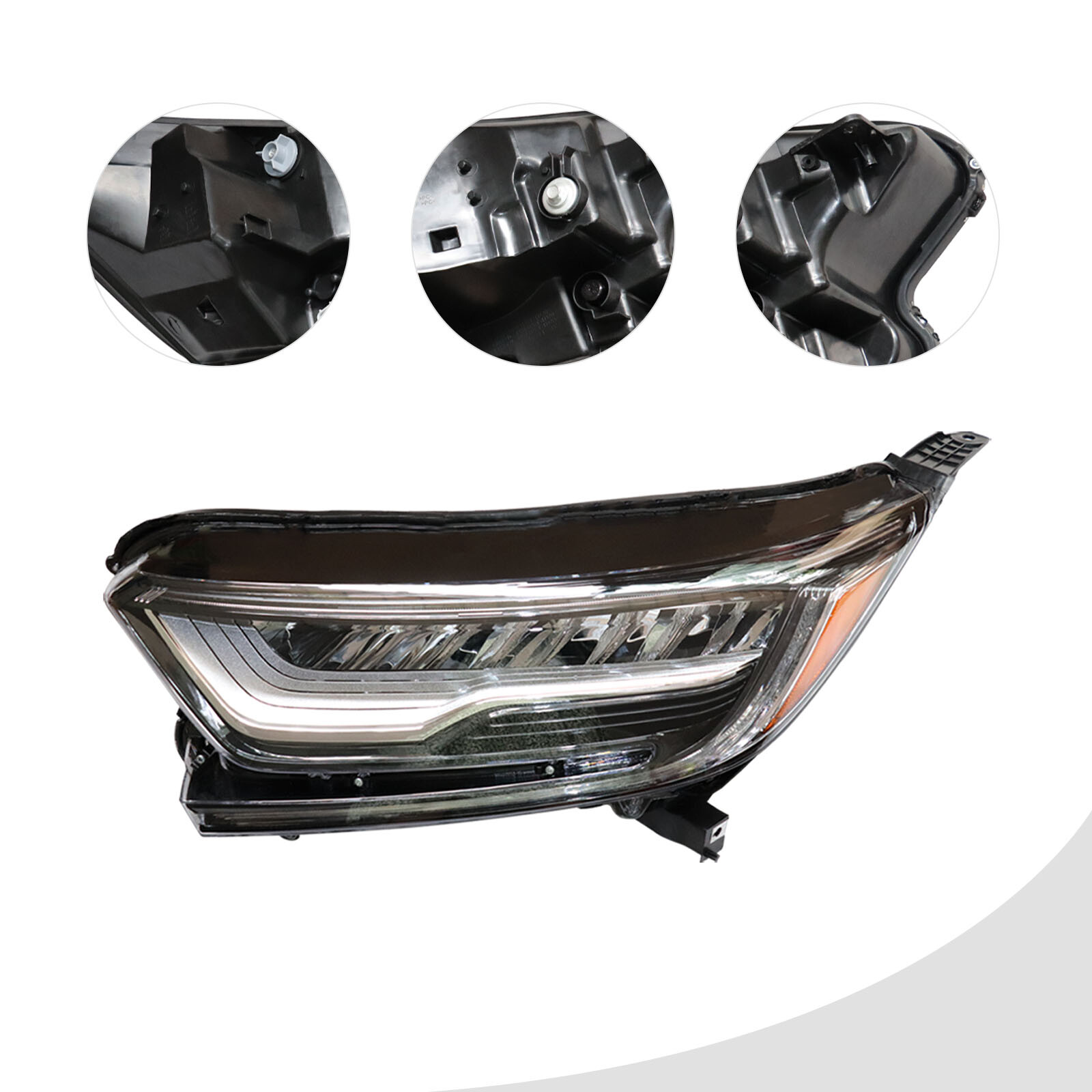 Left For 2017-2021 Honda CRV Touring Full LED Headlight Headlamp LH Driver Side