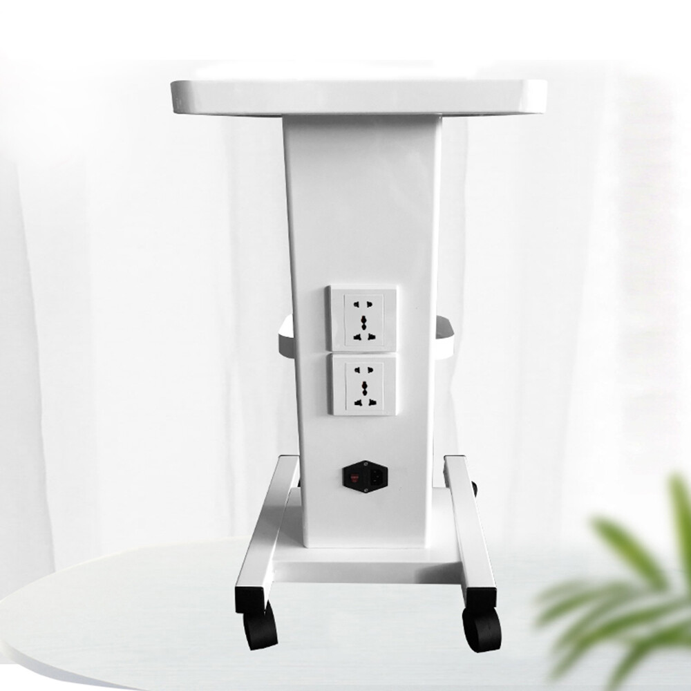 3 Tiers Medical Trolley Steel Mobile Rolling Cart Lab Dental Spa Salon Equipment