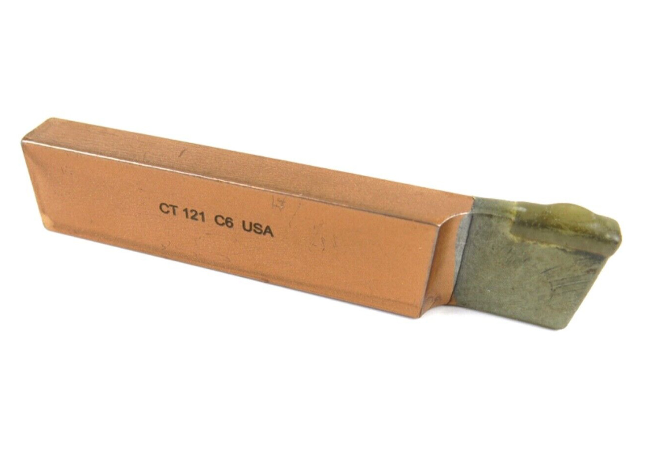 1pc ACT CT-121 RH C6 Grade Carbide Brazed Lathe Tool Bit 1/2" x 1" Shank 5" OAL