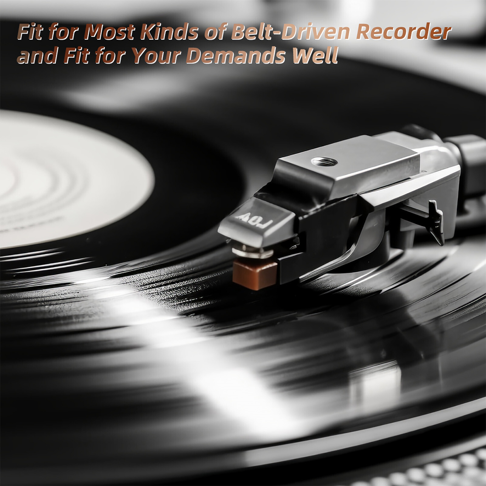 New 10pcs Turntable Belt Different Specifications Rubber Belt Replace Turntable