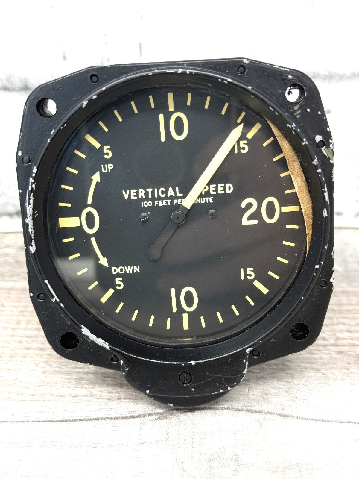 Vintage Garwin Vertical Speed 100 ft/min Indicator Gauge #G991-01-1C Serial 816