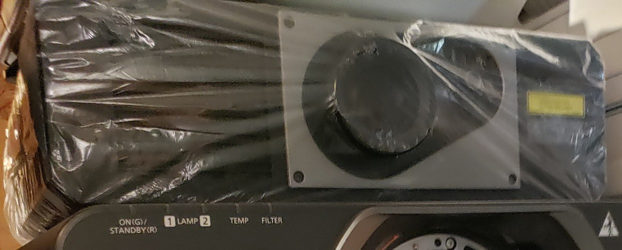 Panasonic PT-RZ570B 5400-Lumen WUXGA Laser DLP Projector - Factory Serviced