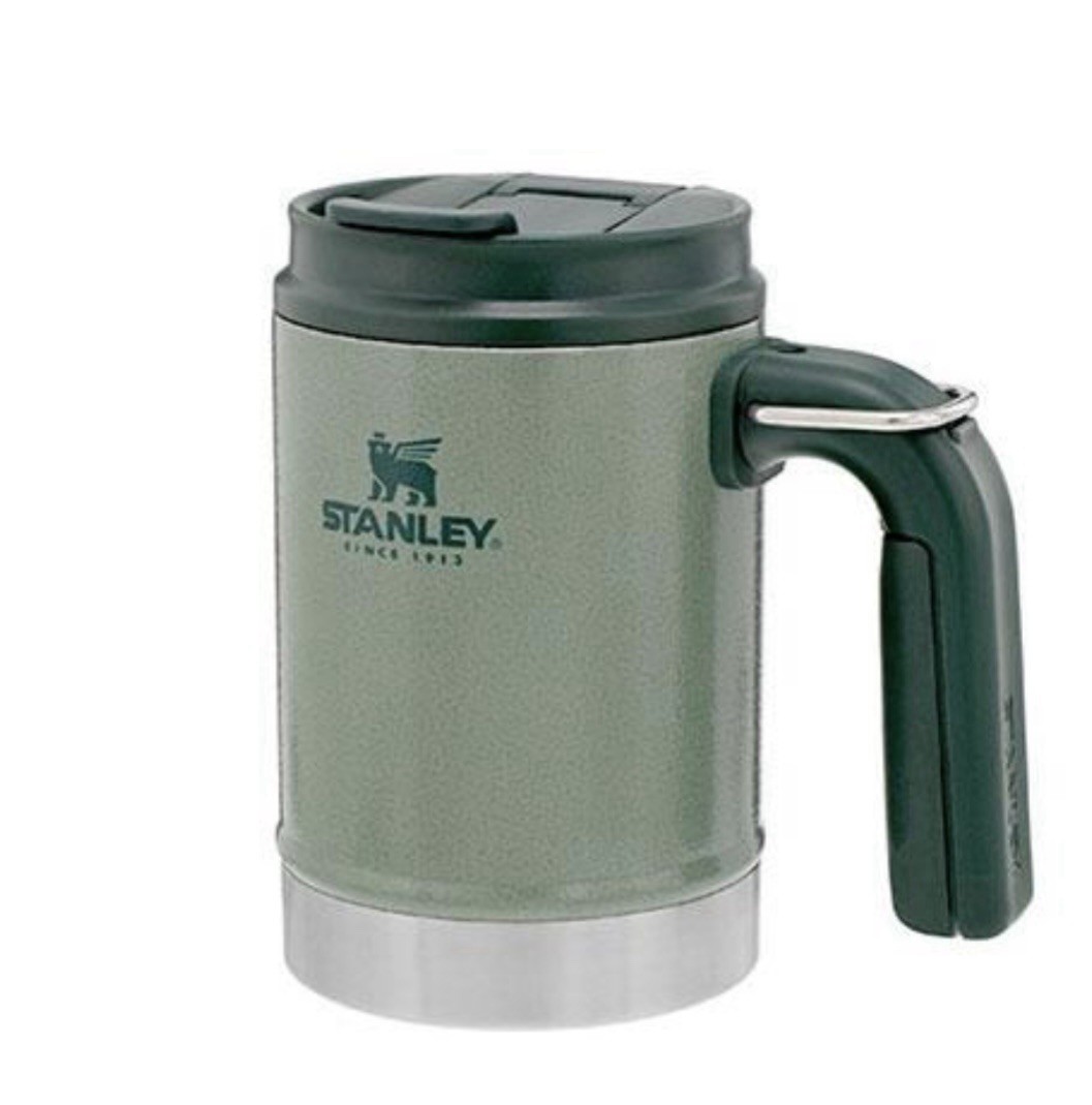 Stanley Classic Camp Mug 473ml - Big Grip,Double Wall Vacuum Insulation