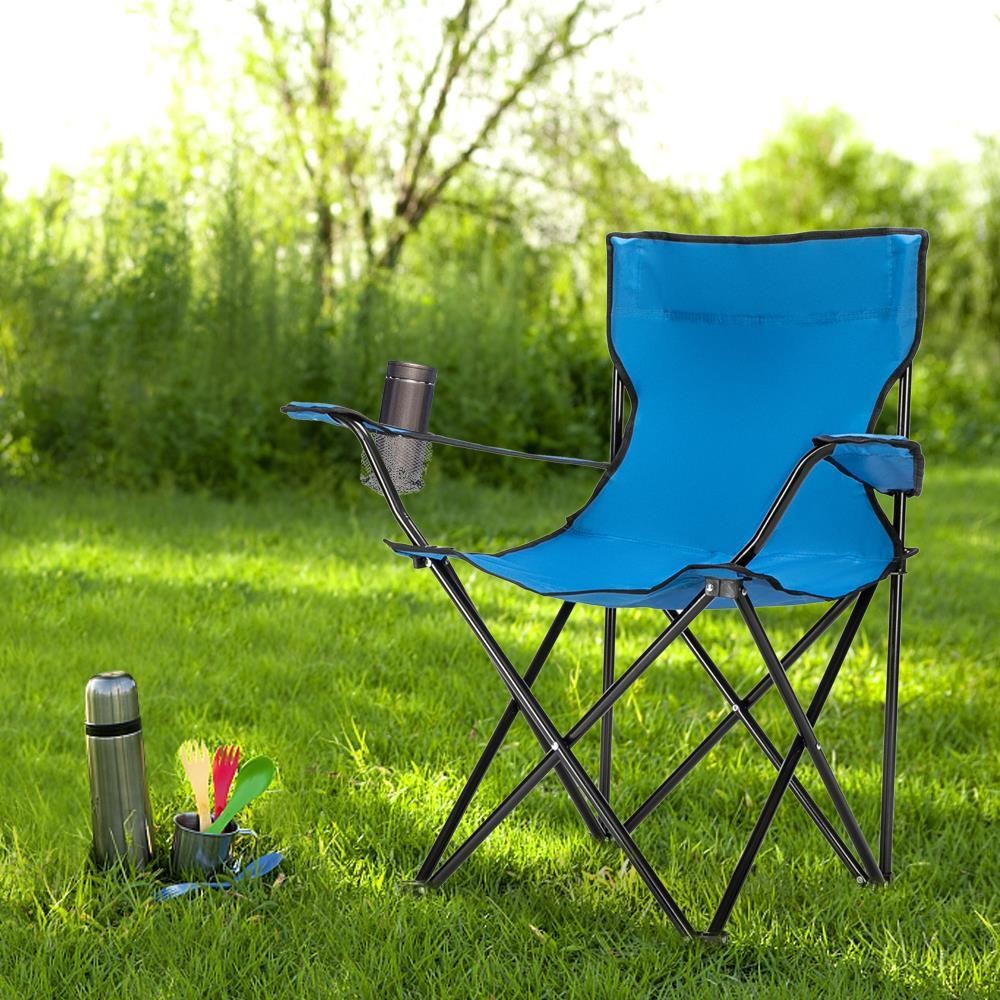 20 Inch Patio Furniture Folding Camp Garden Chair Beach Fishing