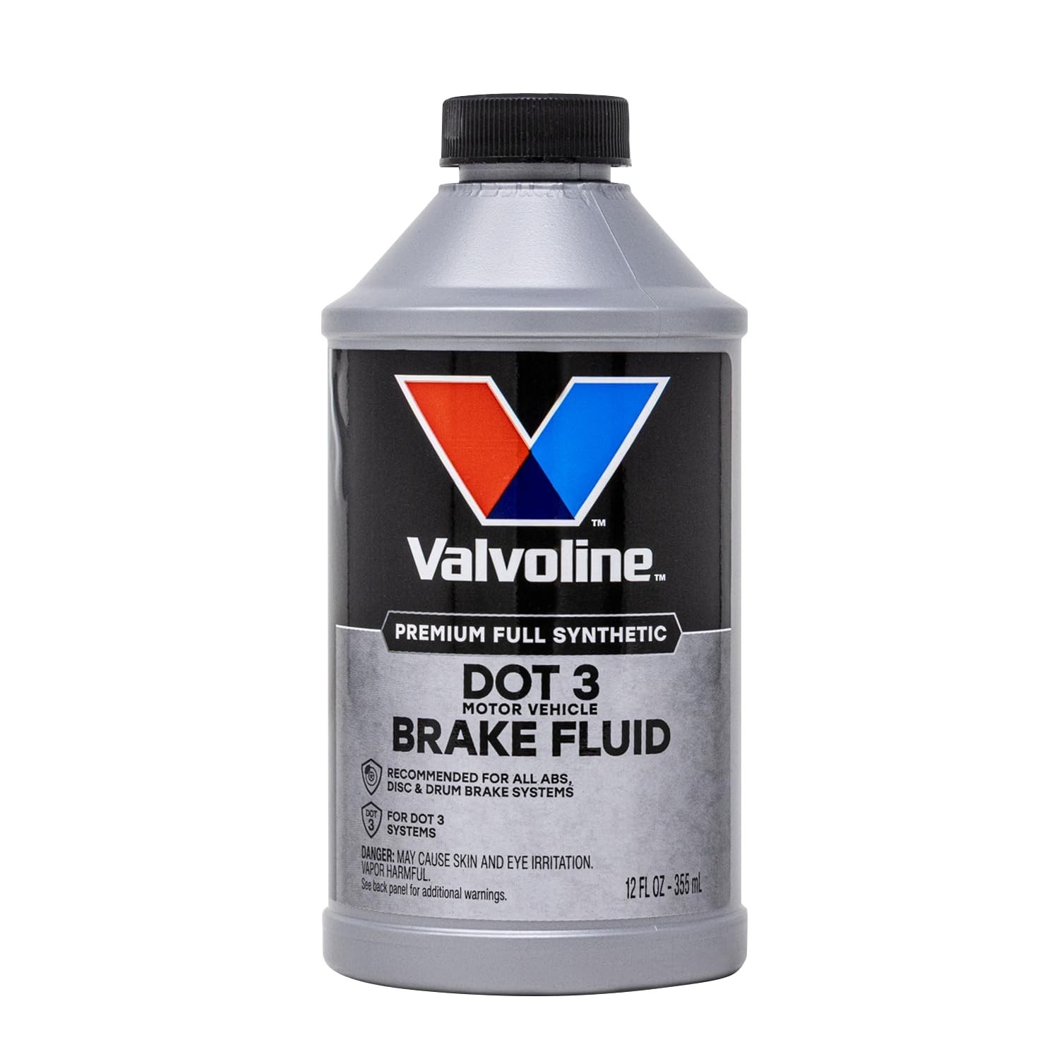High-Performance 12oz DOT 3 Brake Fluid for Optimal Braking Protection & Safety