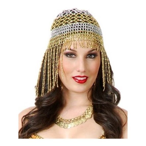 CHARADES BELLE DANCER HEADPIECE GOLD ONE SIZE 61001