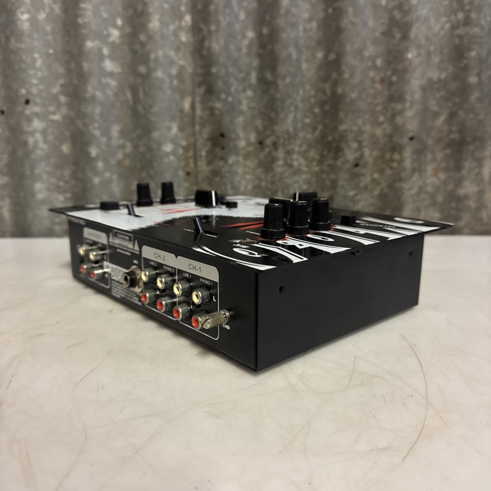 PHONIC DM1030 2 Channel DJ Mixer Rack Mountable