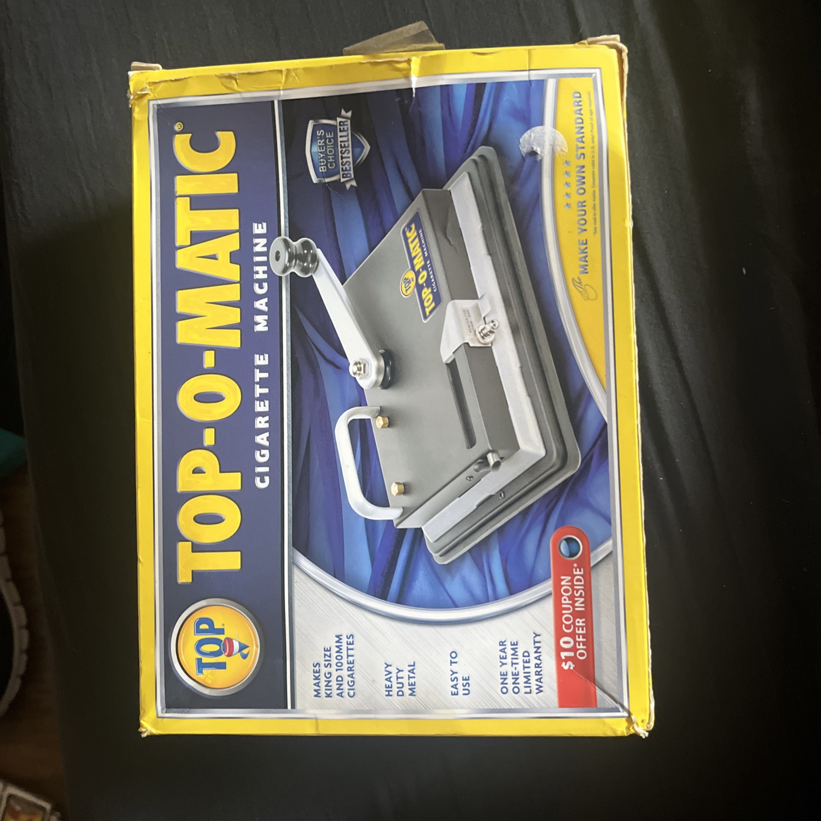 Top-O-Matic Cigarette Making Machine