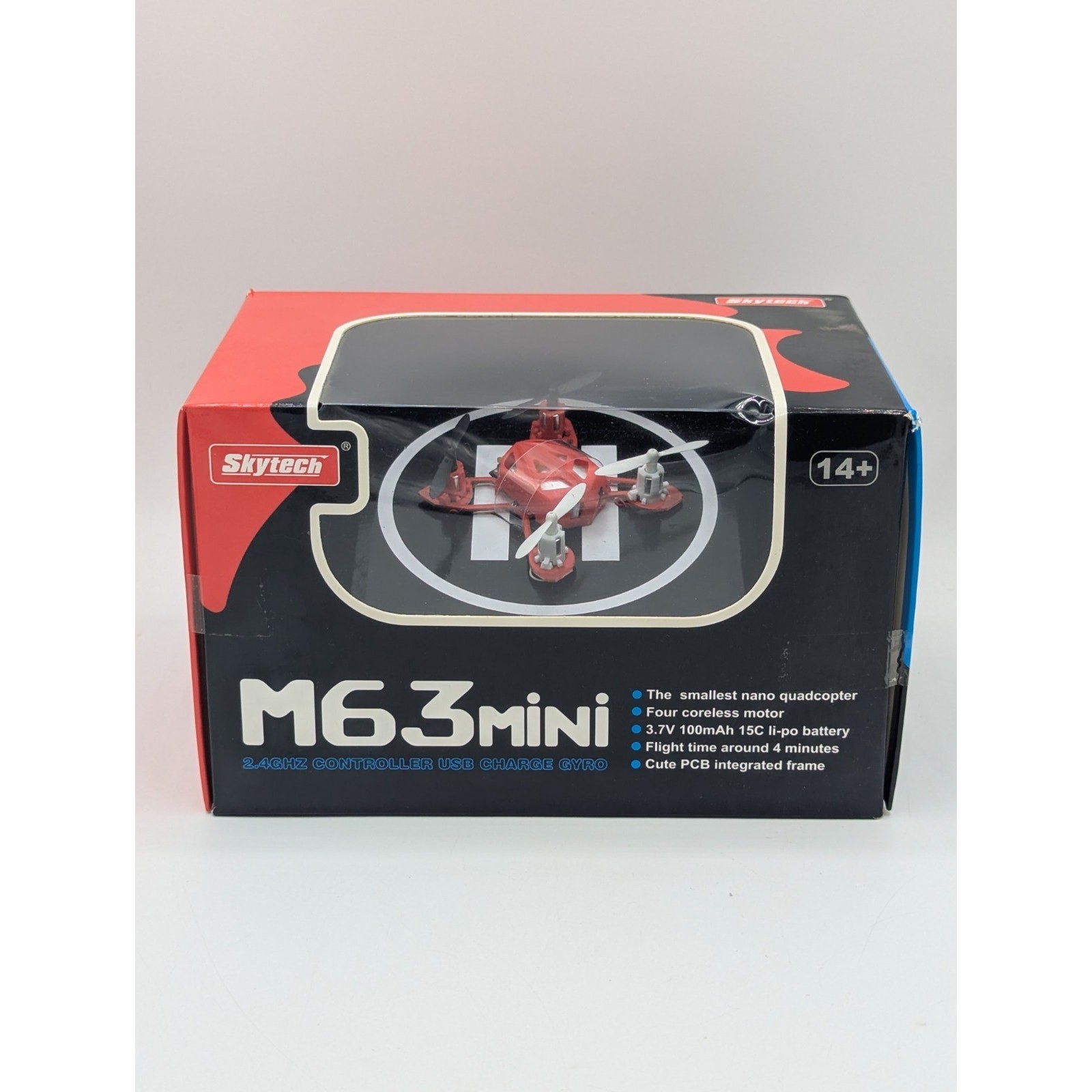 Skytech M63 Mini Nano Drone RC 2.4Ghz Quadcopter Red New/Sealed