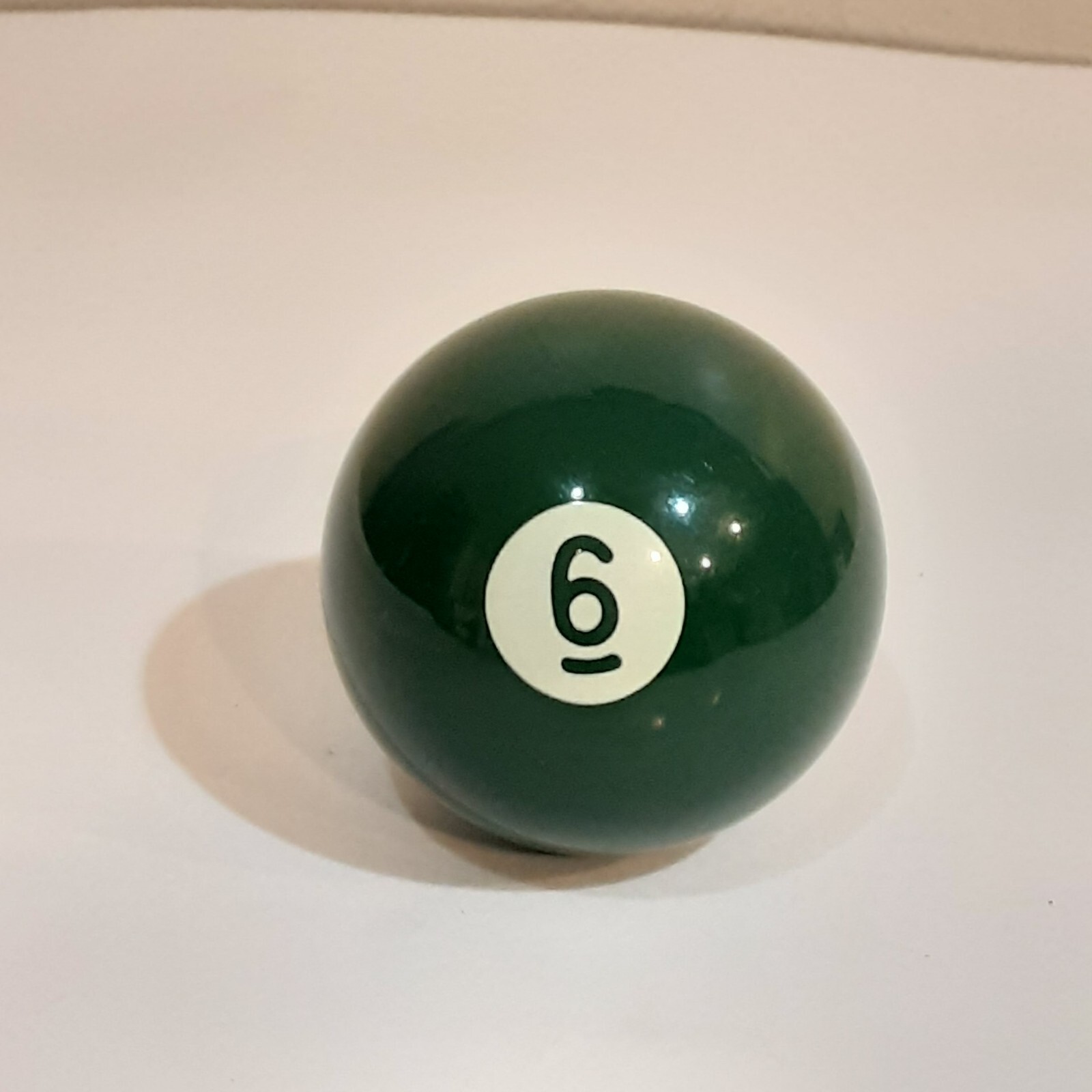 VINTAGE REPLACEMENT #6 BILLARD POOL BALL 2 1/4" STANDARD REGULATION