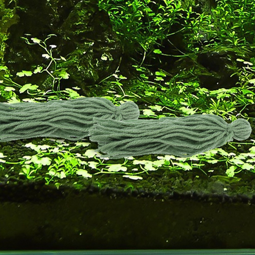 12Pcs Fish Breeding Mop Floating Spawning Yarn for Fish Tanks