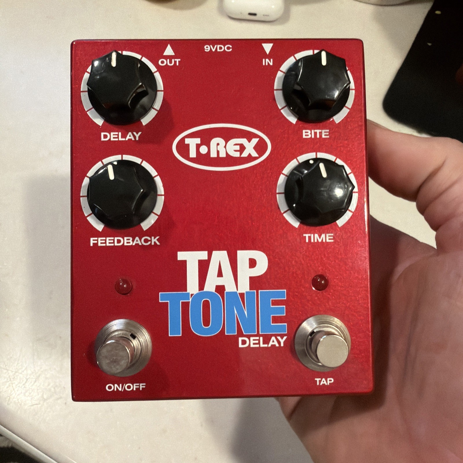 T-Rex Engineering Tap Tone Delay Digital Echo Rare Guitar Effect Pedal