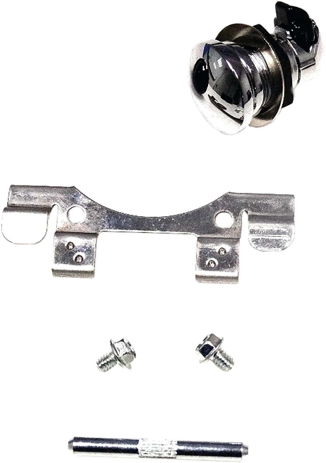 Push Button Fuel Door Chrome