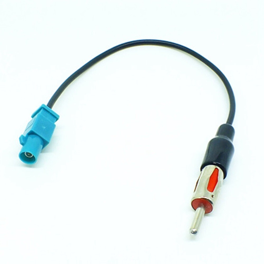 1x Universal Fakra to DIN Car Stereo Radio Aerial Adaptor Mast Antenna Adapter