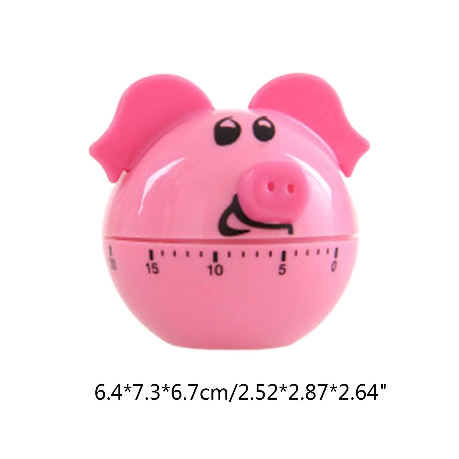 60 Minute Mechanical Kitchen Timer Shaped Manual Timer for Kids Time Manageme...