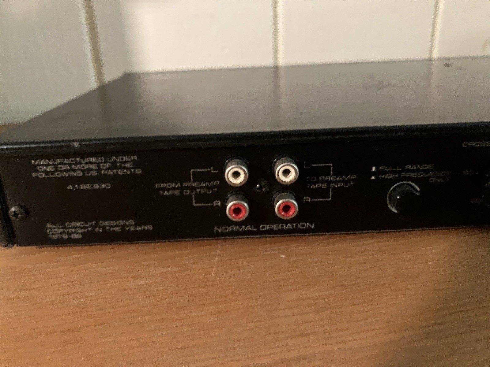 DBX 120X-DS Subharmonic Synthesizer / Electronic Crossover