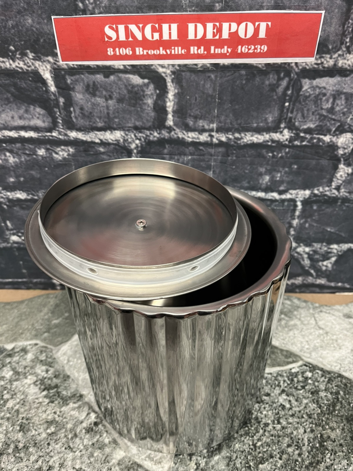 Threshold Silvertone 2.9L Stainless Steel Double Wall Ice Bucket ( 2 Pack)