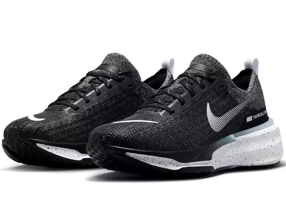 Nike Zoomx Invincible Run FK 3 Men's Multi Size Black/White DR2615-002 Fast Ship