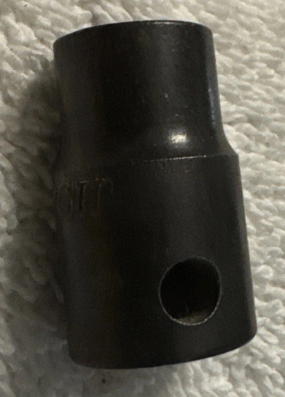 12 mm Pittsburgh 12 mm x 3/8" Impact Socket 6 Pt star tool, E12