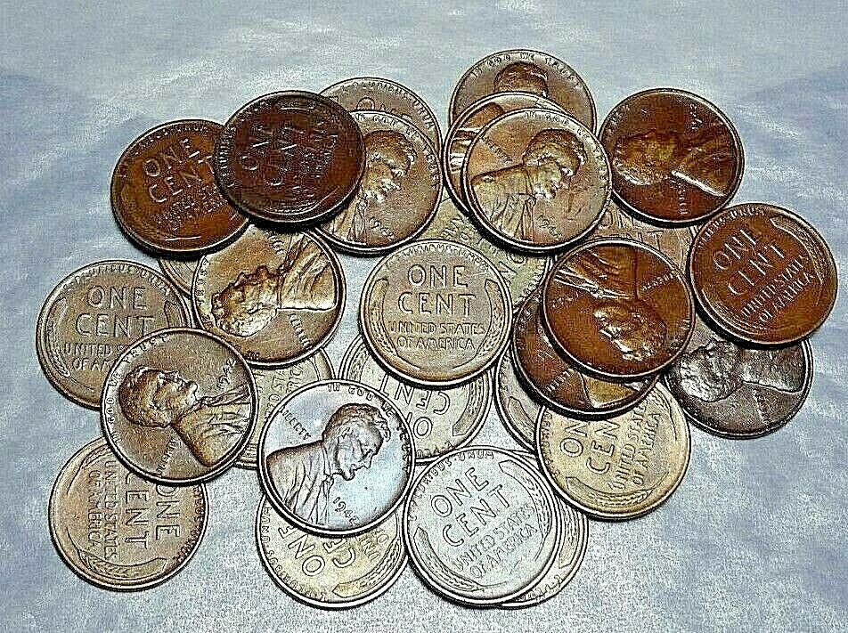 1 (ONE) 1942-P LINCOLN CENTS "F-VF" FINE TO VERY FINE OR (BETTER) LOW PRICE BUY!