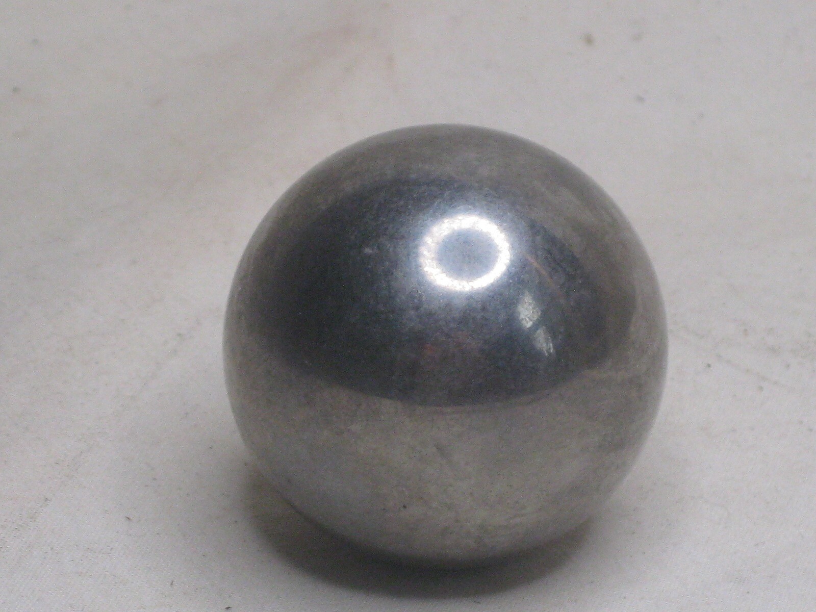 solid metal ball orb sphere 1.5" diameter globe marble bearing