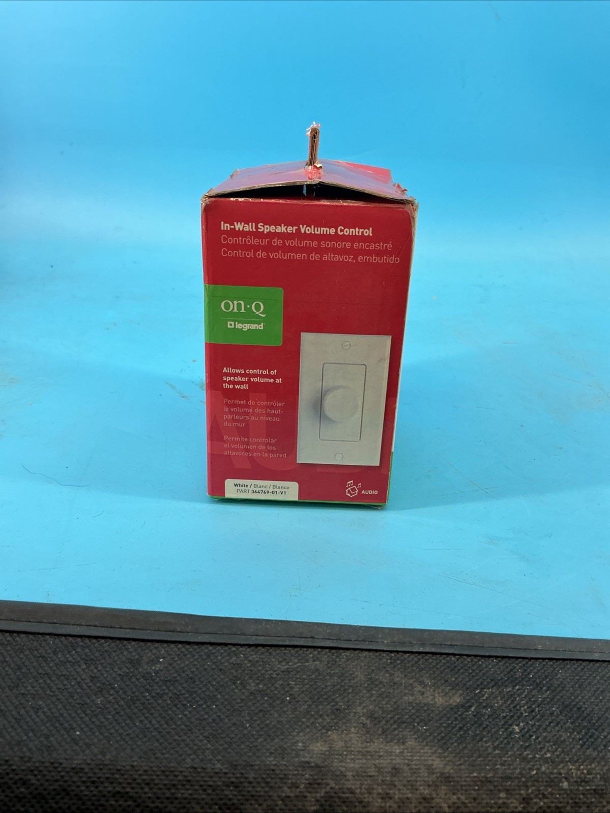 Legrand Single Room Speaker Volume Control Wall Dial Knob