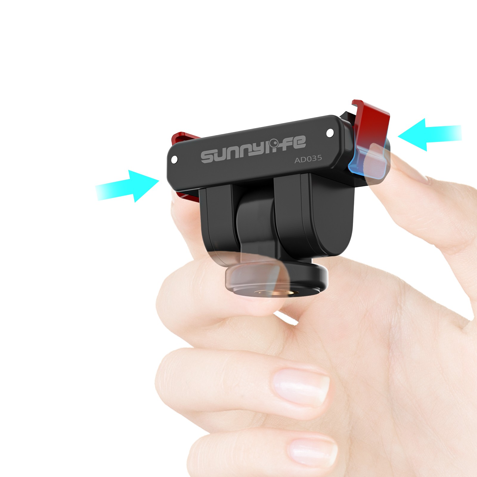 Magnetic Quick Release Bracket Adapter Mount For DJI Osmo 360/Action 5 Pro/4/3/2