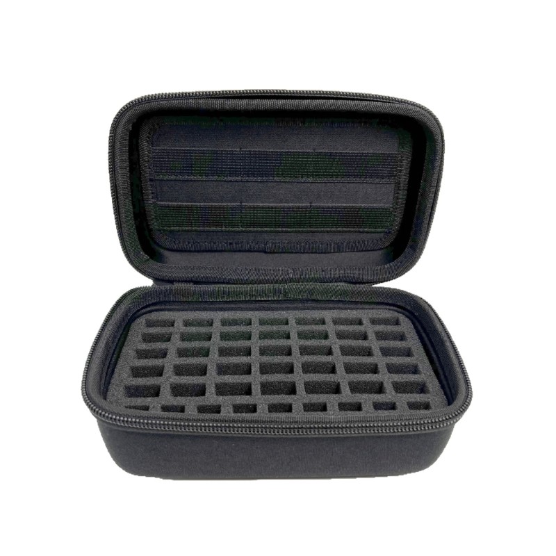 Large Capacity USB Drive Card Holder Organizers Nylon Protective Travel Case