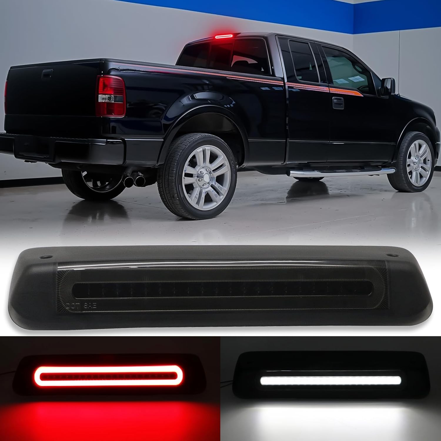 Fit For 2004 2005 2006 2007 2008 Ford F150 Third 3rd Brake Light Cargo Lamp Bar